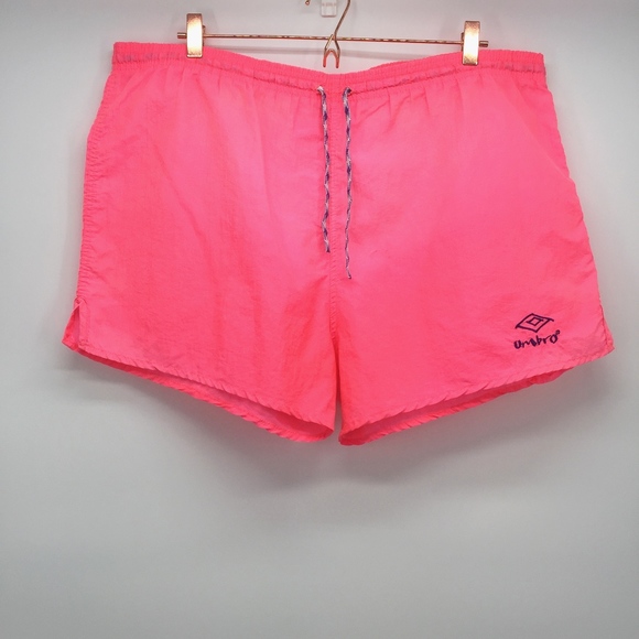 vintage umbro nylon shorts